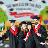 Aperturee - Wheels On The Bus Grad Backdrop For Photoshoot